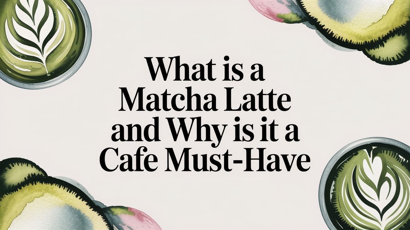 What Is a Matcha Latte and Why Is It a Cafe Must-Have